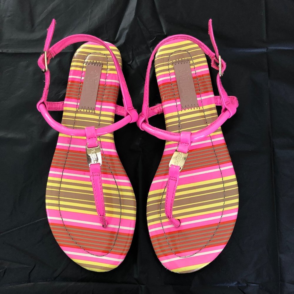 MadLove Striped Sandals